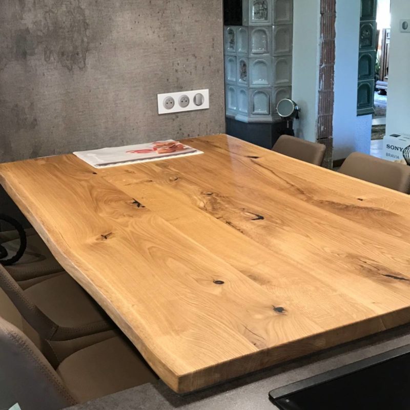 CUISINES PLATEAUX EN BOIS MASSIF EFFET TRONC Haguenau 3