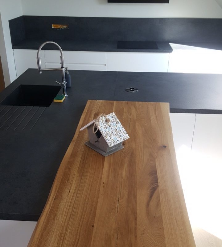 CUISINES PLATEAUX EN BOIS MASSIF EFFET TRONC Saverne 11