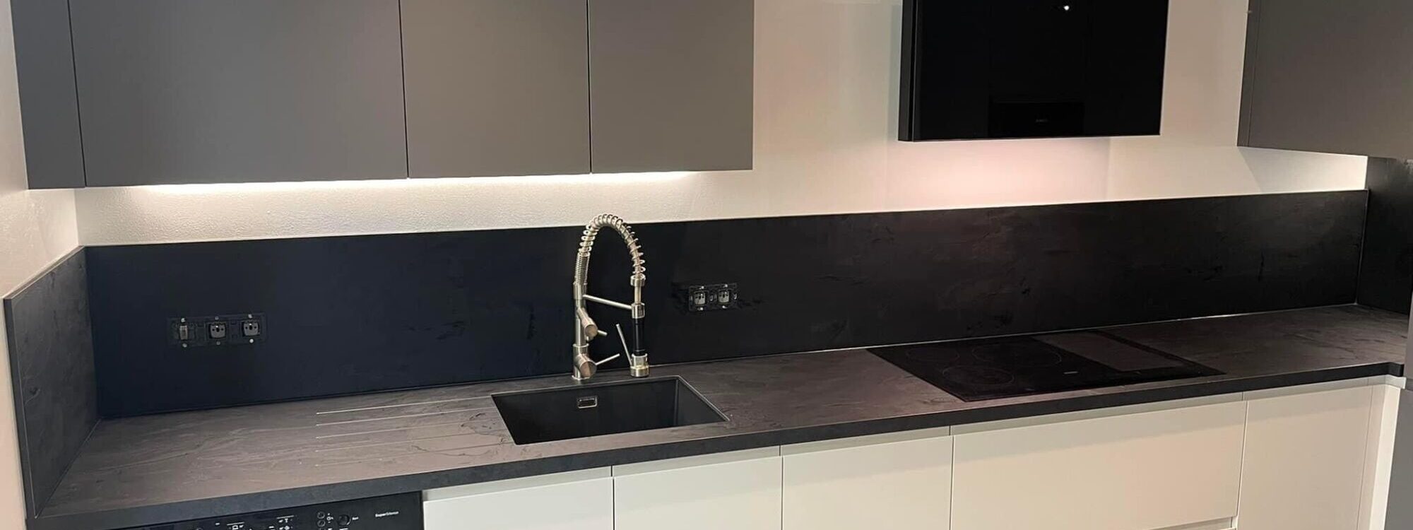 Pose cuisine pet duo cappuccino anthracite GEUDERTHEIM Ostwald